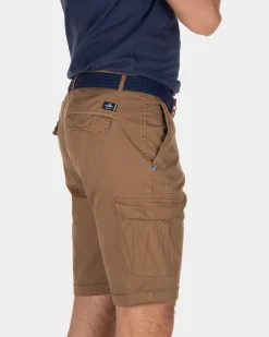 Larry Bay cargo shorts - Tobacco Brown