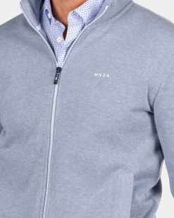 Light blue cardigan - Phantom Blue