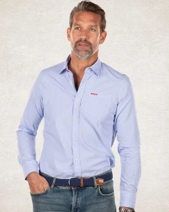 Light blue cotton shirt - Light Blue