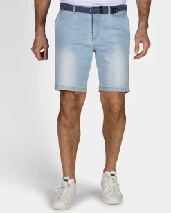 Light Blue Denim Shorts