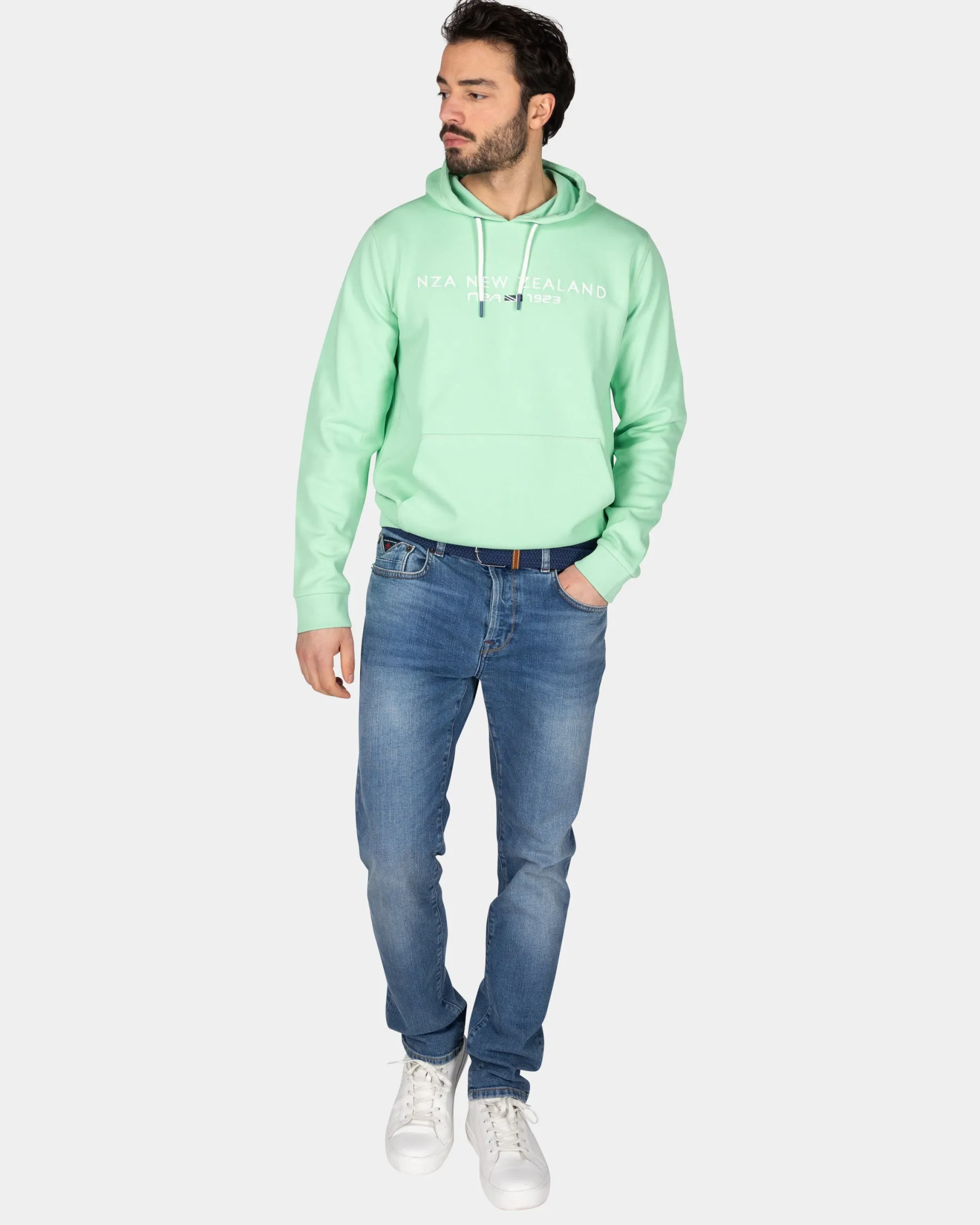 Light green hoodie