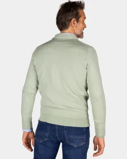Light green linen shirt - Dusty Army