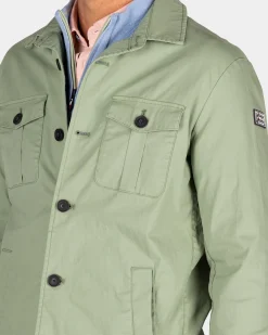 Light green overshirt