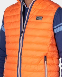 Light orange bodywarmer