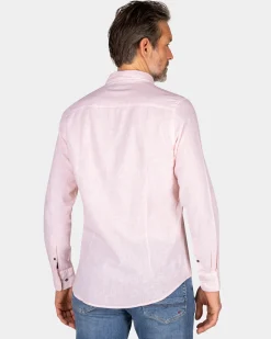 Light pink linen shirt