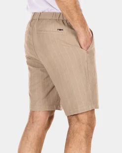 Linen short chinos - Shimmering Sand