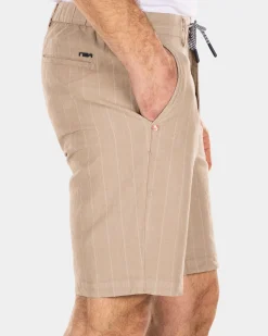 Linen short chinos - Shimmering Sand