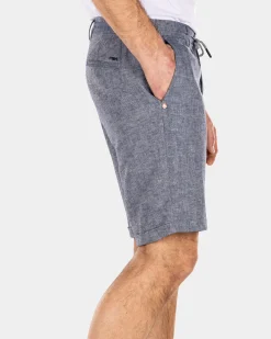 Linen shorts - Dusk Navy