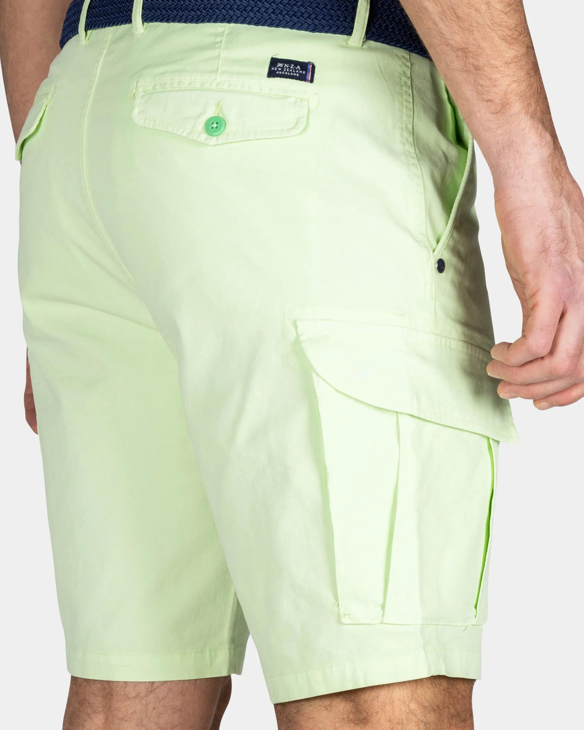 Mint Green Cargo Shorts