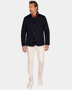 Navy blazer jacket