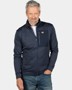 Navy cardigan Brunton - Ink Navy