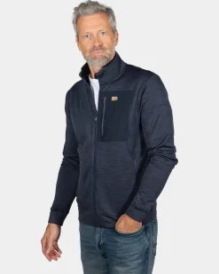 Navy cardigan Brunton - Ink Navy