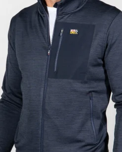 Navy cardigan Brunton - Ink Navy