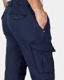 Navy cargo pants