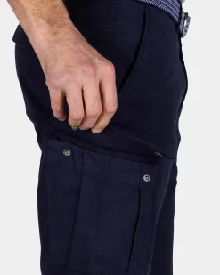 Navy Cargo Shorts