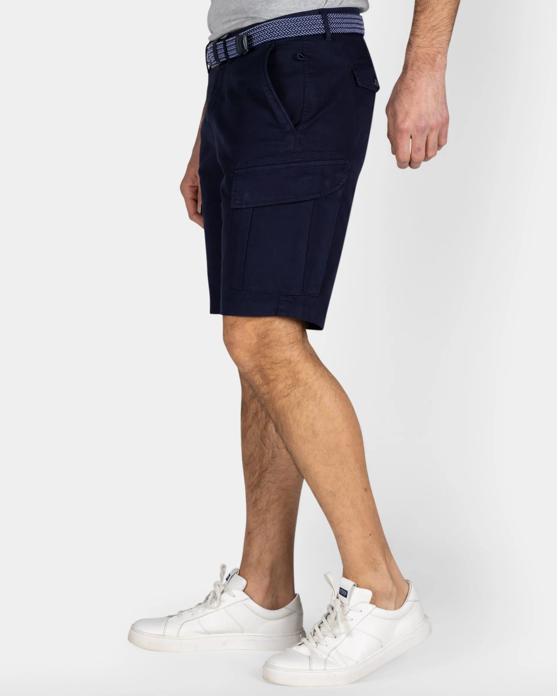 Navy Cargo Shorts