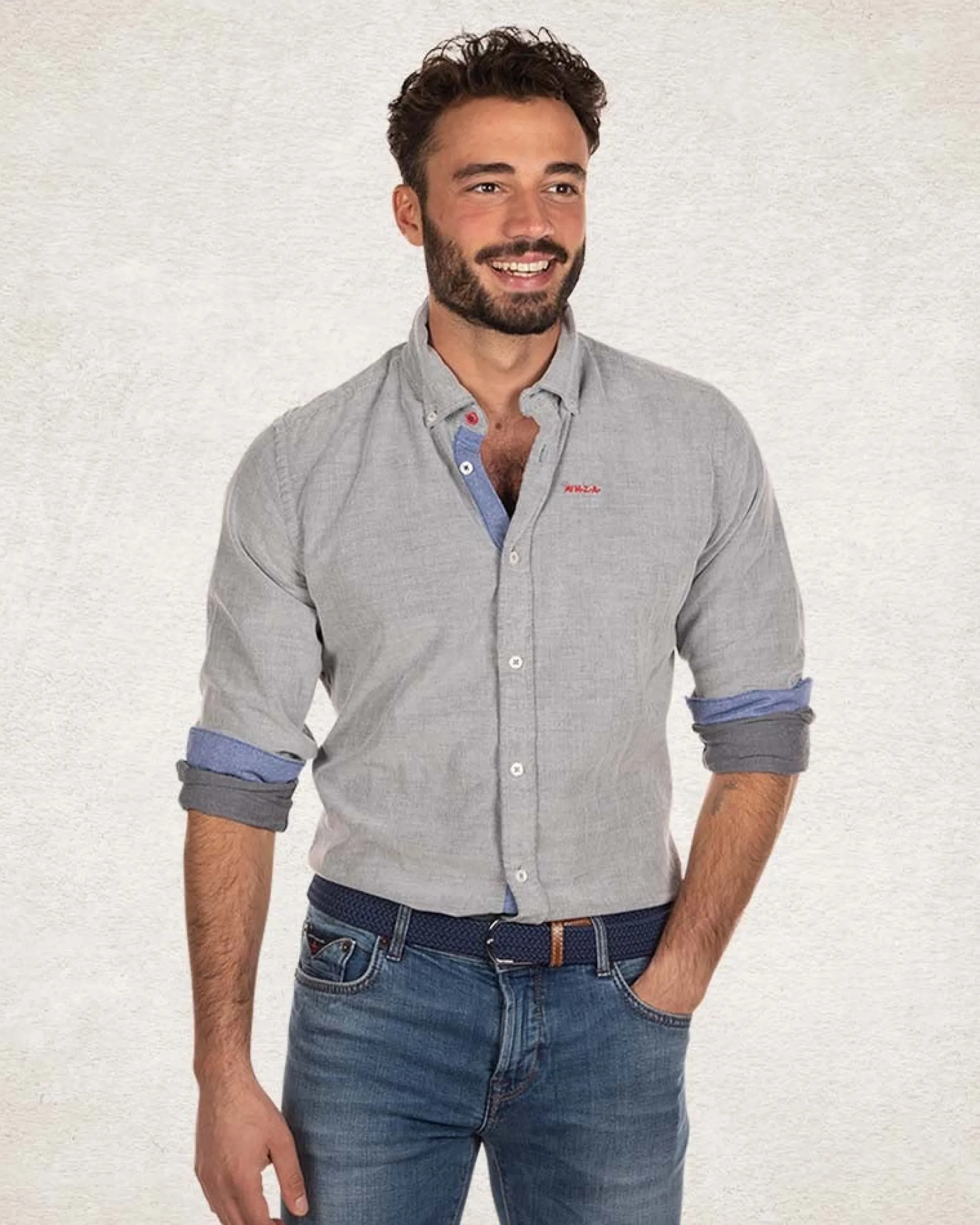 Navy corduroy shirt - Pitch navy