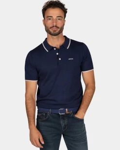 Navy jersey polo - Autumn Navy