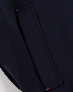 Navy long sleeve vest Ariels Tarns - Ink Navy