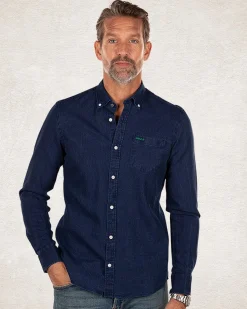 Navy long sleeved shirt - Pitch Navy