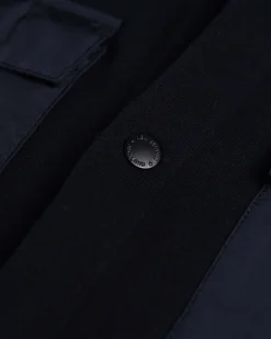 Navy overshirt Otakou - Ink Navy