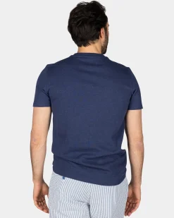 Navy Solid T-Shirt Made from Organic Cotton