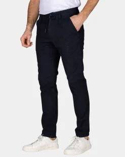 Navy sporty chino