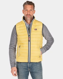 Nylon vest - Iguana yellow