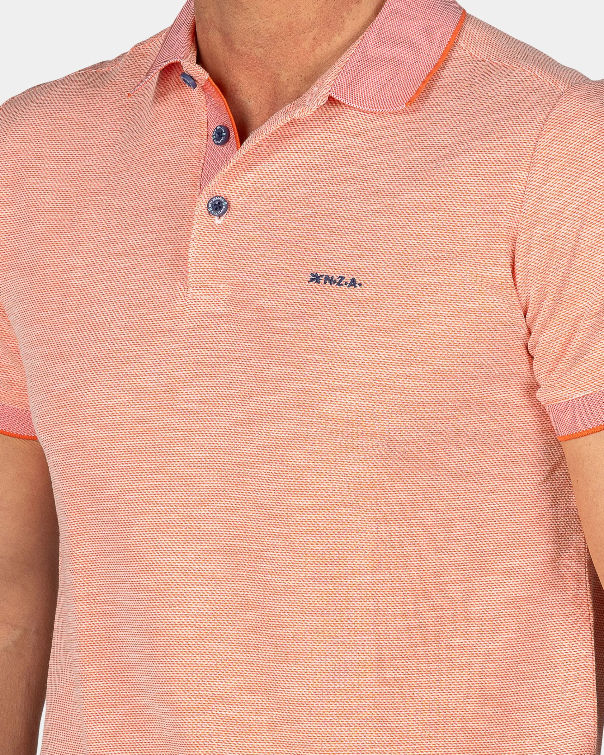 Orange Polo with Modal