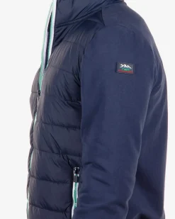 Padded cardigan Brown Peak - Reef Navy