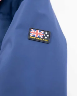 Padded solid coloured jacket - Bright Water Blue