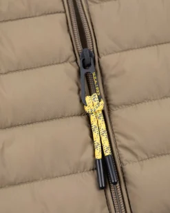 Padded solid coloured winter jacket - Army Ground