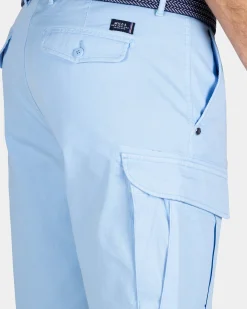 Pastel Blue Cargo Shorts