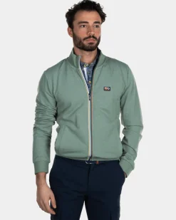 Plain cotton cardigan - Active Army