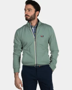 Plain cotton cardigan - Active Army
