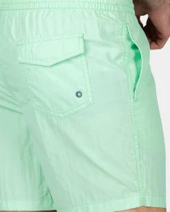 Plain swim shorts - Teal Green