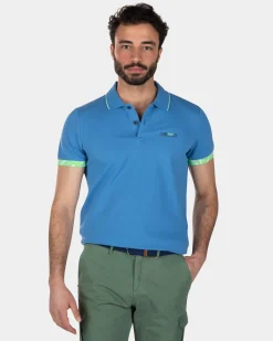 Polo shirt stretch cotton