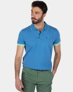 Polo shirt stretch cotton