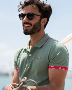 Polo shirt stretch cotton - Active Army