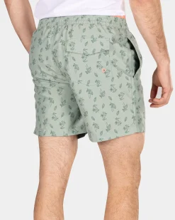 Printed swim shorts - Mellow Army