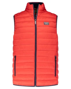 Red padded vest - Reef Red