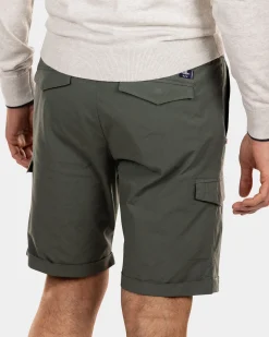 Short cargo pants - Chalk Green