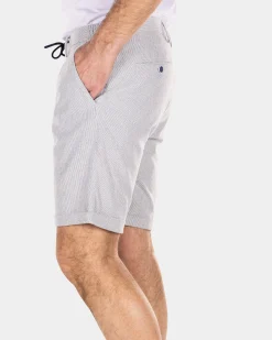 Short chinos in light colours - Dusk Blue