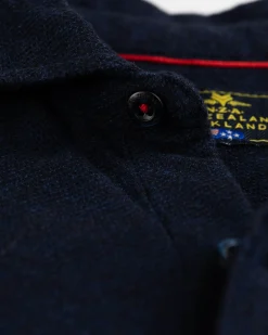 Solid coloured blue shirt Spray - Ink Navy