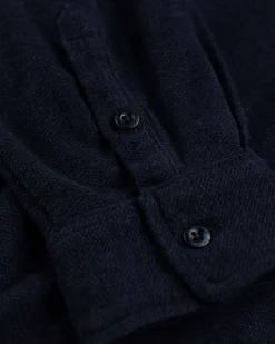 Solid coloured blue shirt Spray - Ink Navy