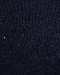 Solid coloured button jumper Brownlee - Ink Navy