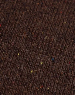 Solid coloured button jumper Brownlee - Clay Brown