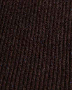 Solid coloured half zip jumper Dry - Clay Brown