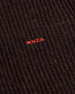 Solid coloured half zip jumper Dry - Clay Brown
