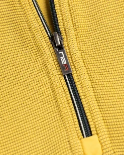 Solid coloured half zip sweatshirt Arapohue - Sunbeam Yellow